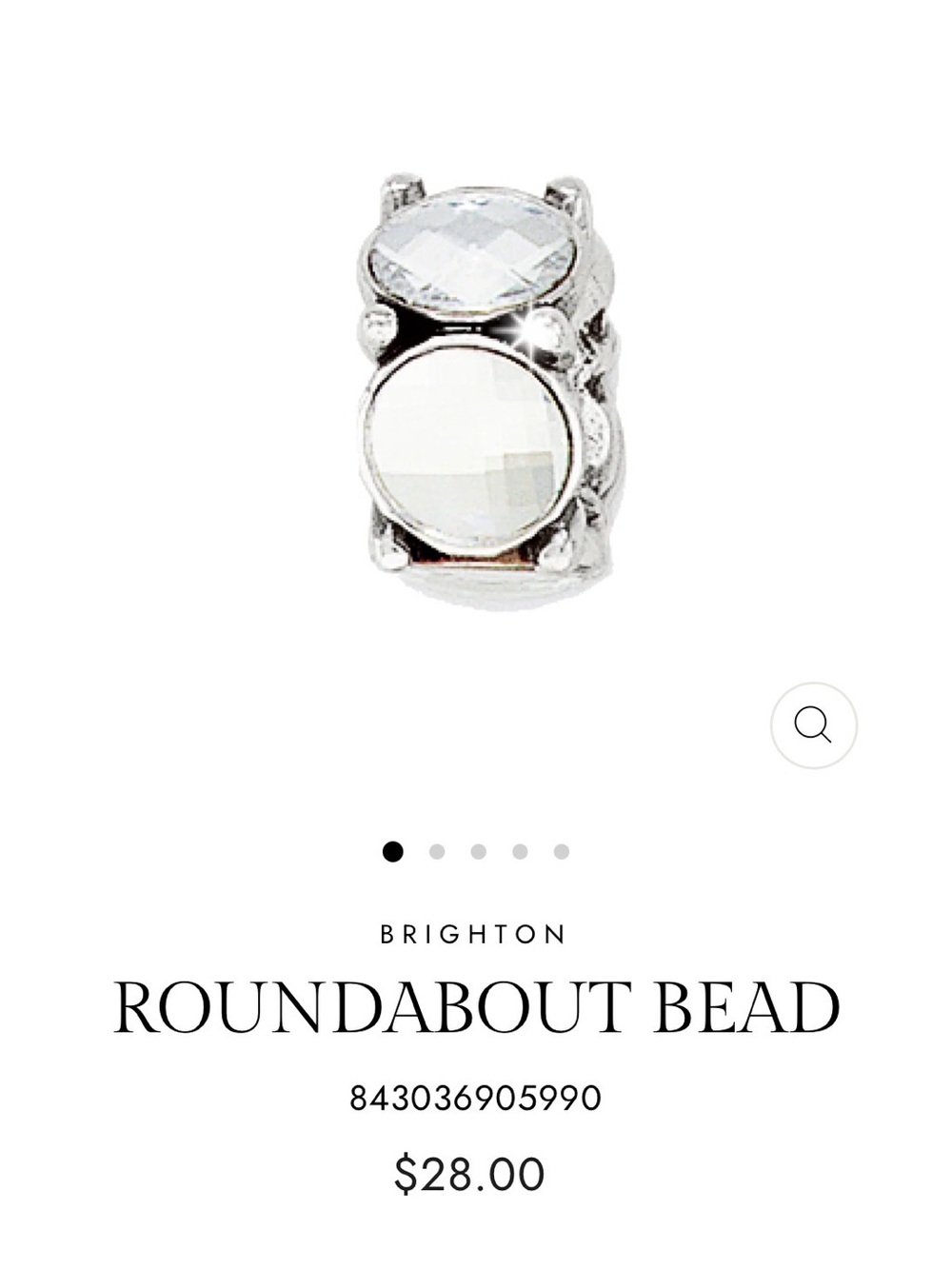 💎Brighton ‘Roundabout’ Bead Spacer Charm!